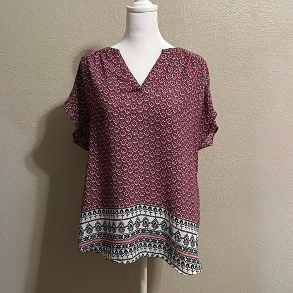 Banana Republic SZ M Bohemian Top